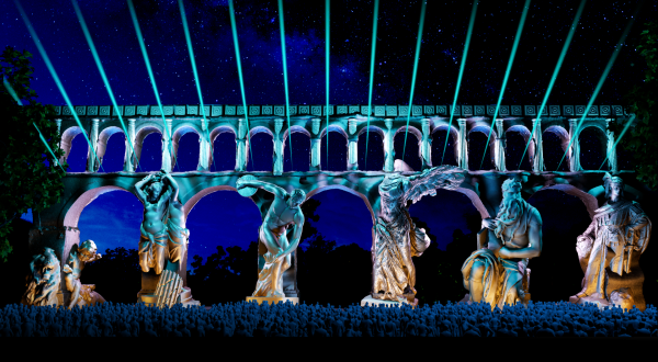 les arceaux habillés d'images