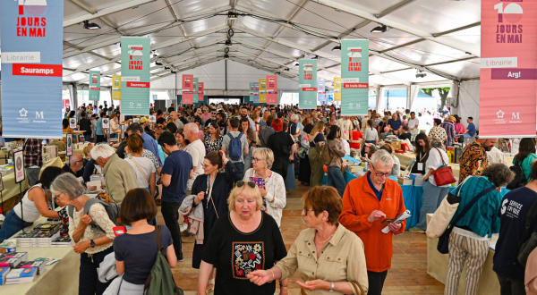 les stands de la comédie du livre 