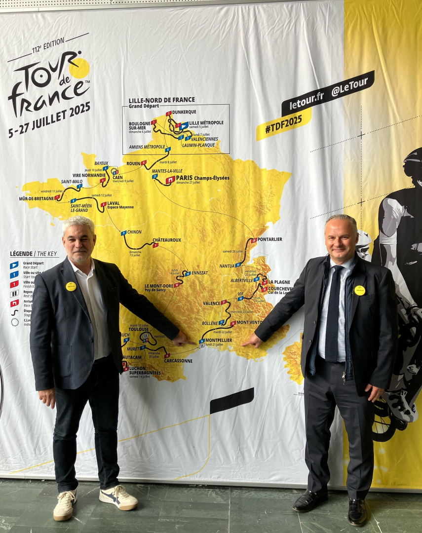 Sac Cabas Pliable FDJ N°13 - Bleu Tour De France 2025 - Goodie Officiel Cyclisme