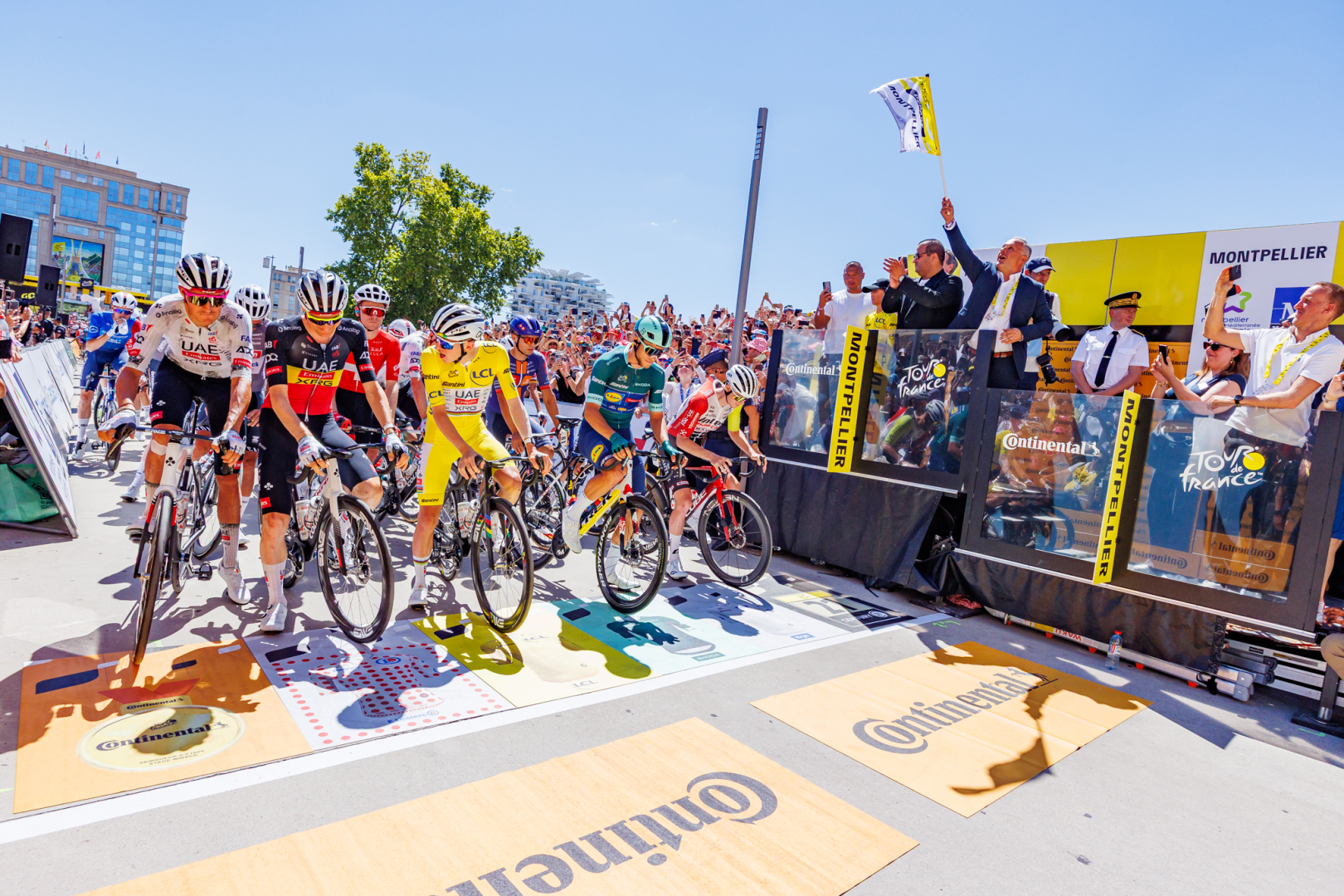 Tour de France : Montpellier fête le vélo