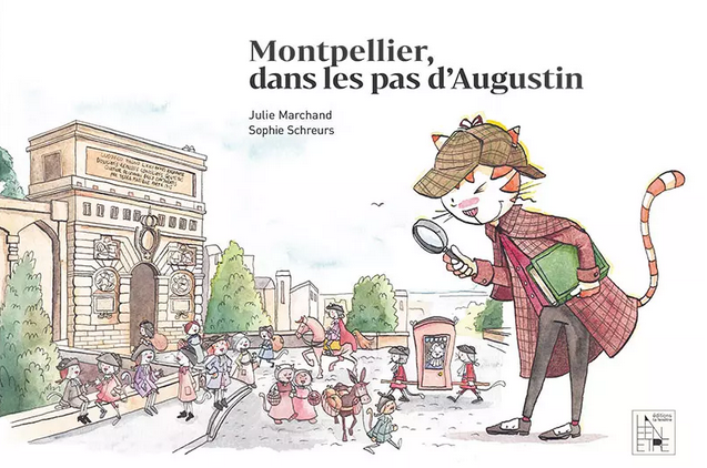 Couverture de Montpellier dans les pas d'Augustin