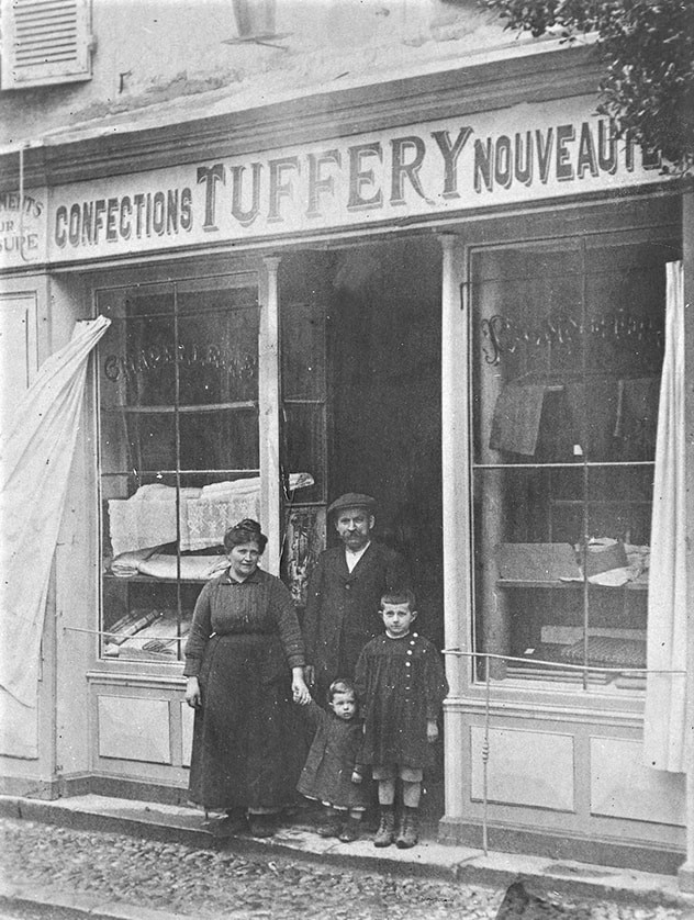Photo ancienne de la boutique Tuffery
