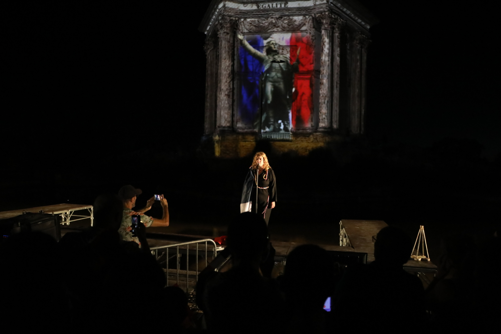 - Spectacle pour enfants sur le thème de La Marseillaise avec mise en lumière du Château d'eau, le 13 juillet 2023