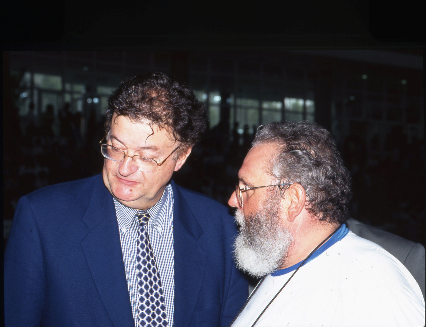 Georges Frêche et Yves Jarrousse en 1996. 