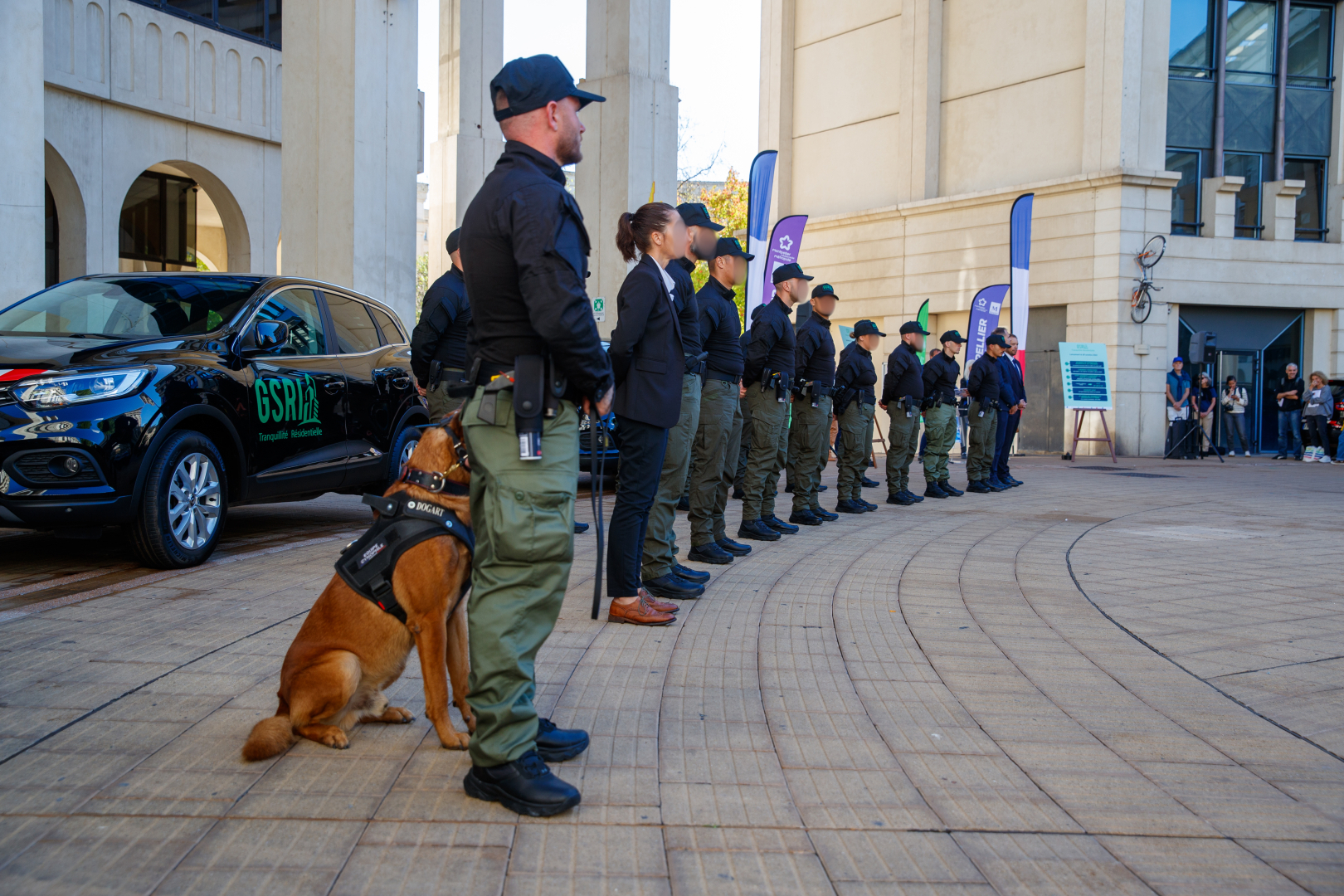 brigade avec chien