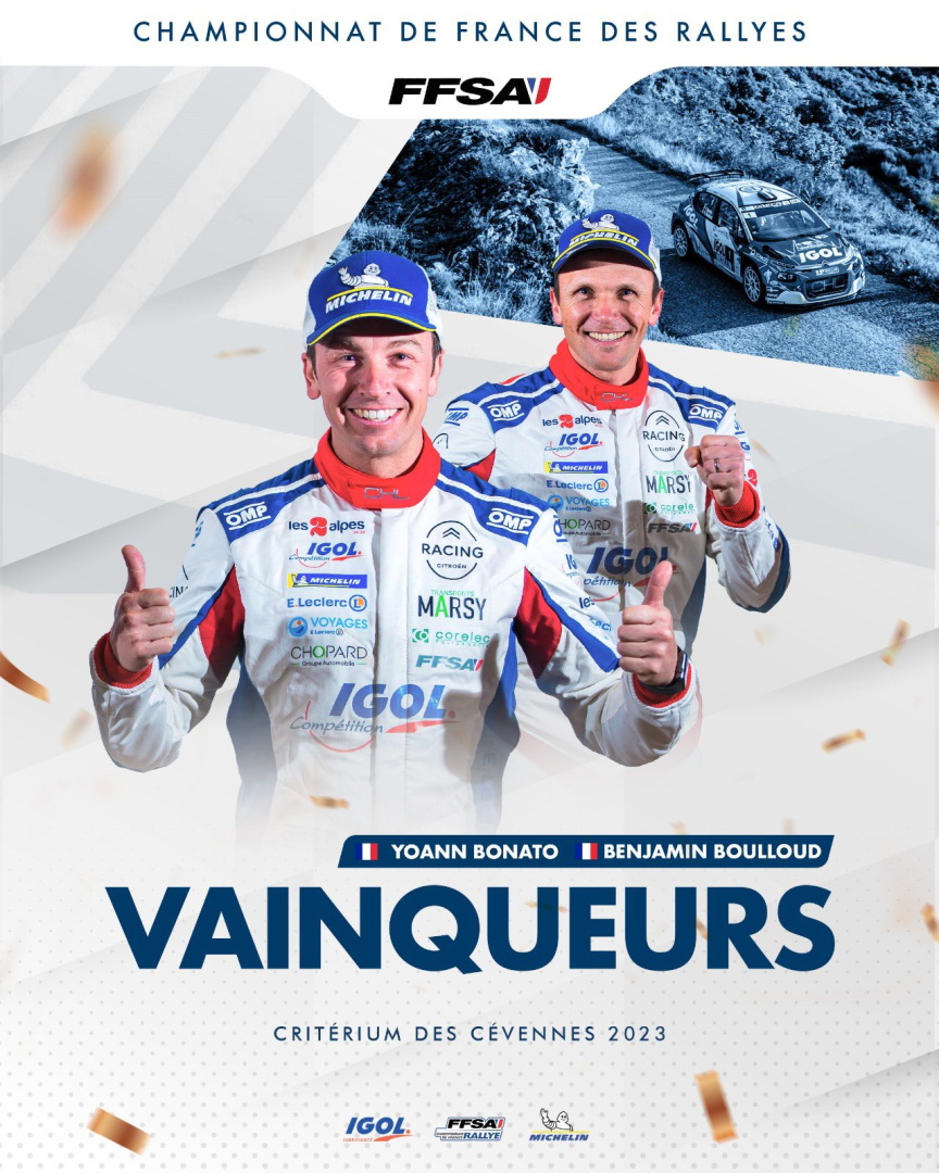 Les vainqueurs de la course