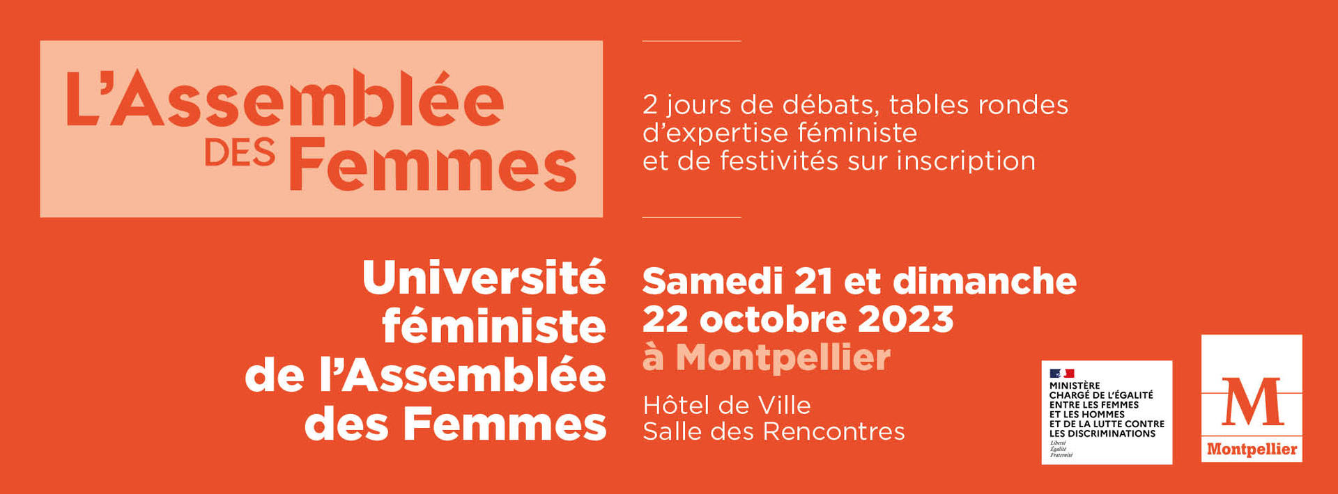 Annonce de l'Université féministe