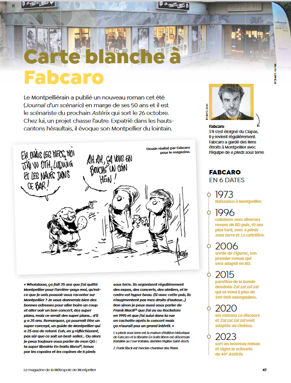 Carte blanche du magazine En Commun