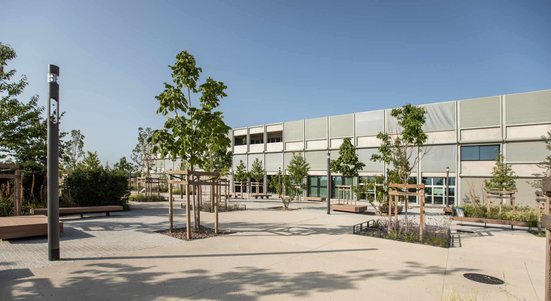 Halle de l'innovation de l'extérieur