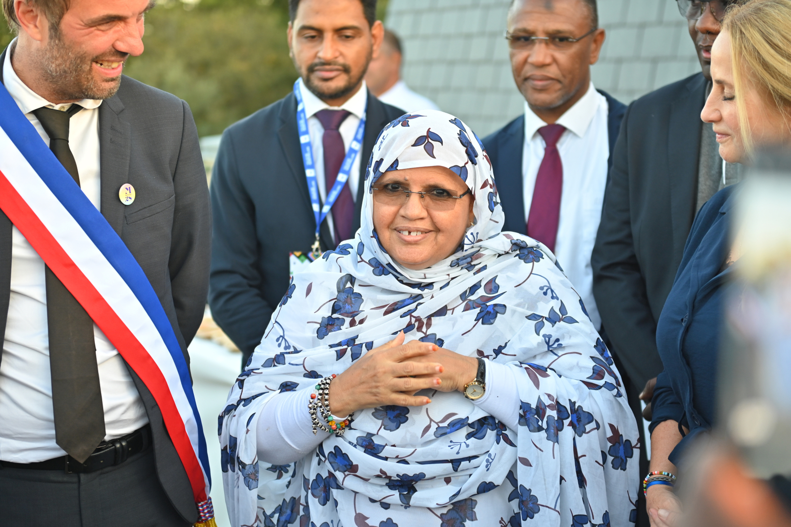 Fatimetou Abdel Malick, gouverneure de la région de Nouakchott. 