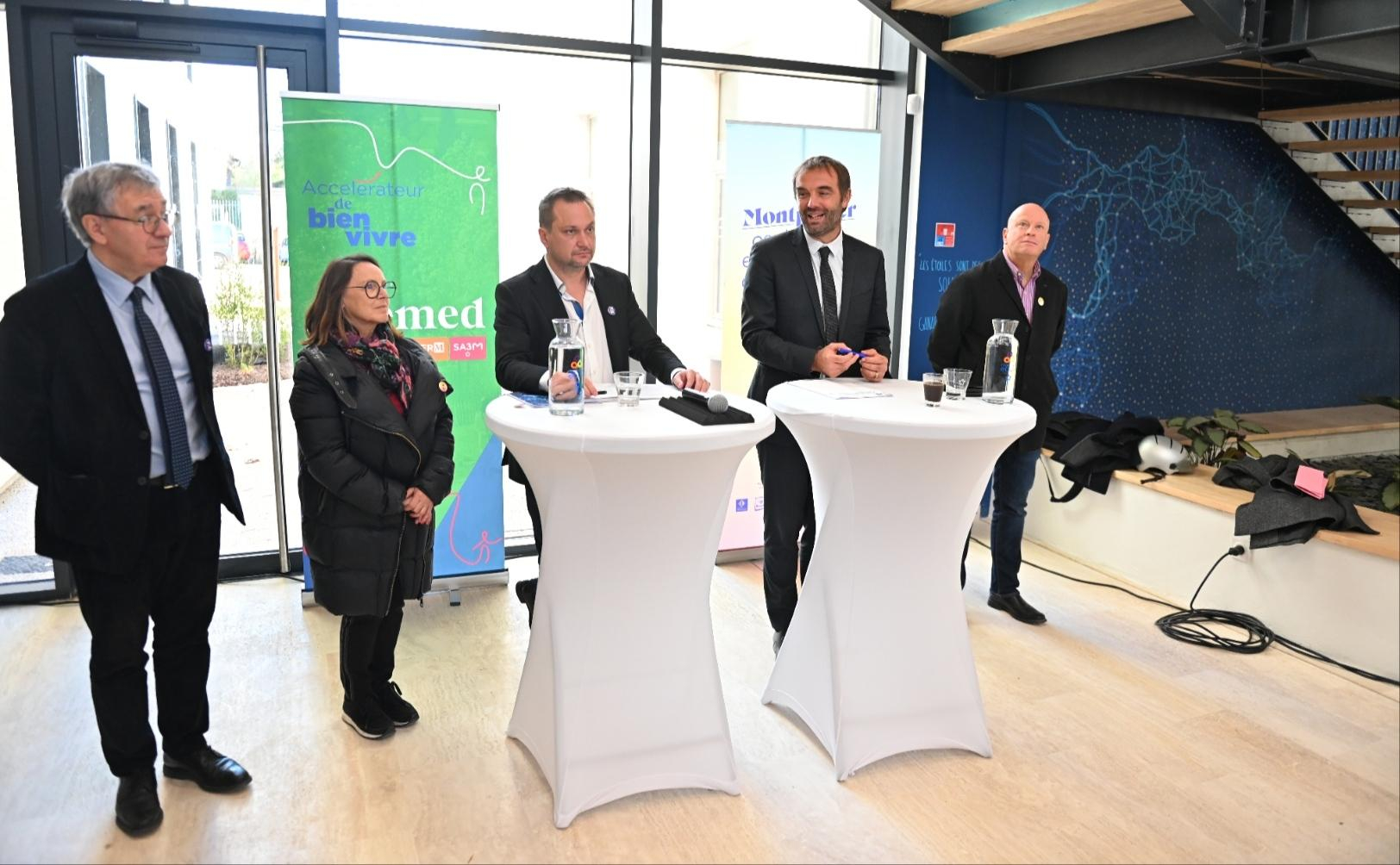 Lancement du COPAQO en présence de Michaël Delafosse, maire de Montpellier