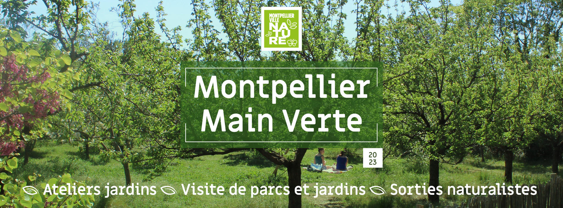 Logo Montpellier main verte