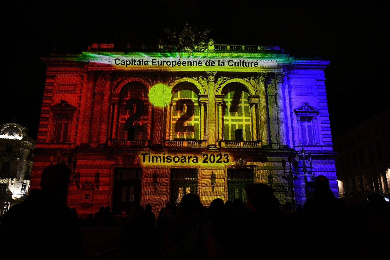 L'opéra Comédie en lumières