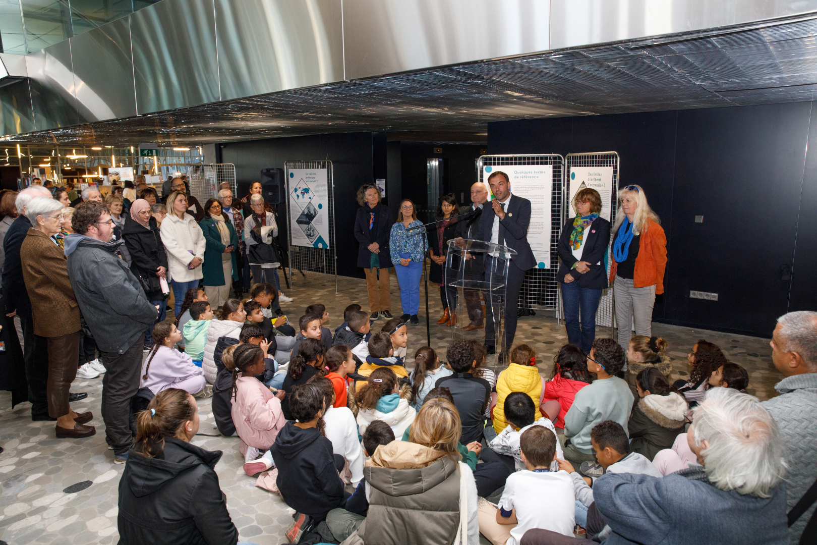 Inauguration de l'exposition