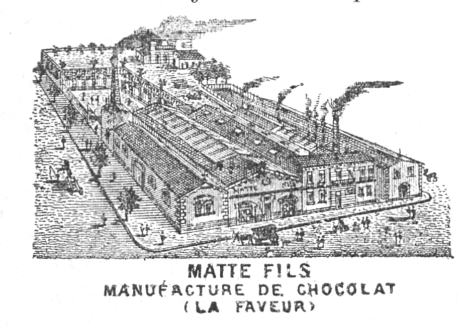 Illustration Matte Fils, manufacture de chocolat
