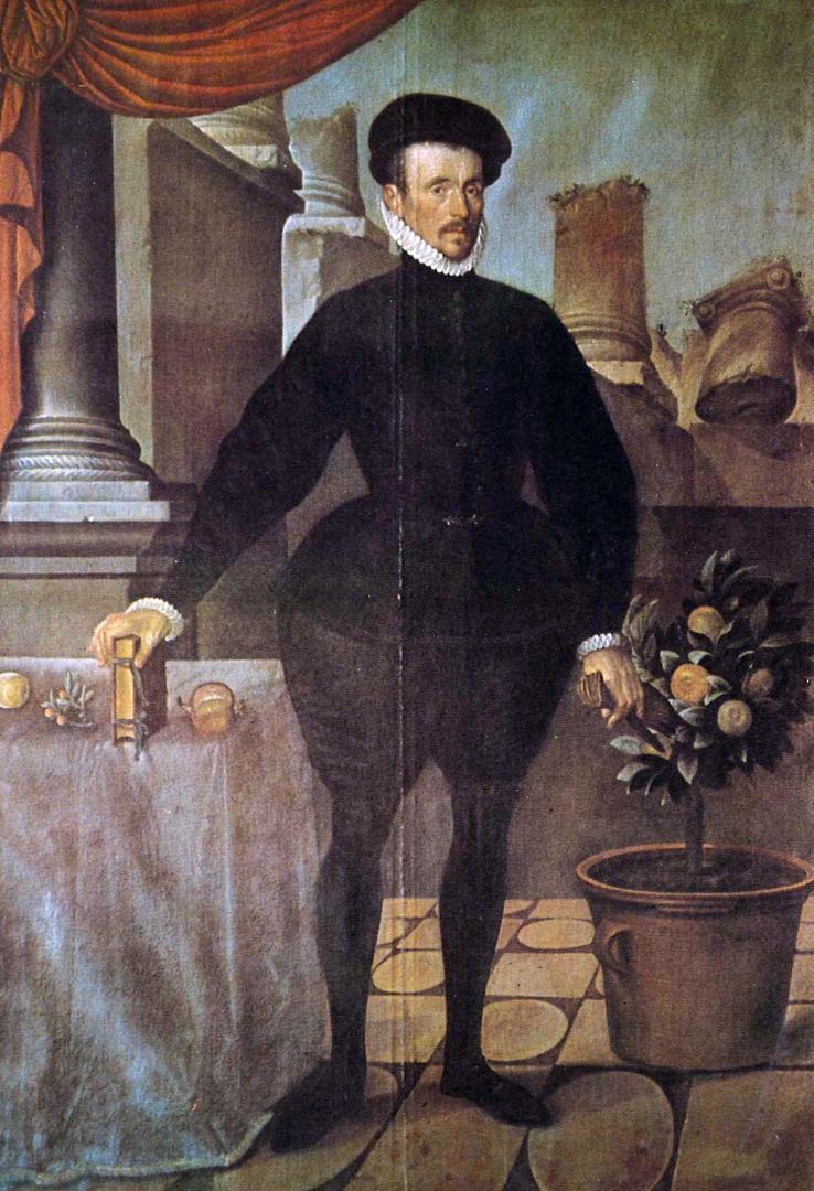 Portrait de Félix Platter par le peintre Hans Bock le Vieux