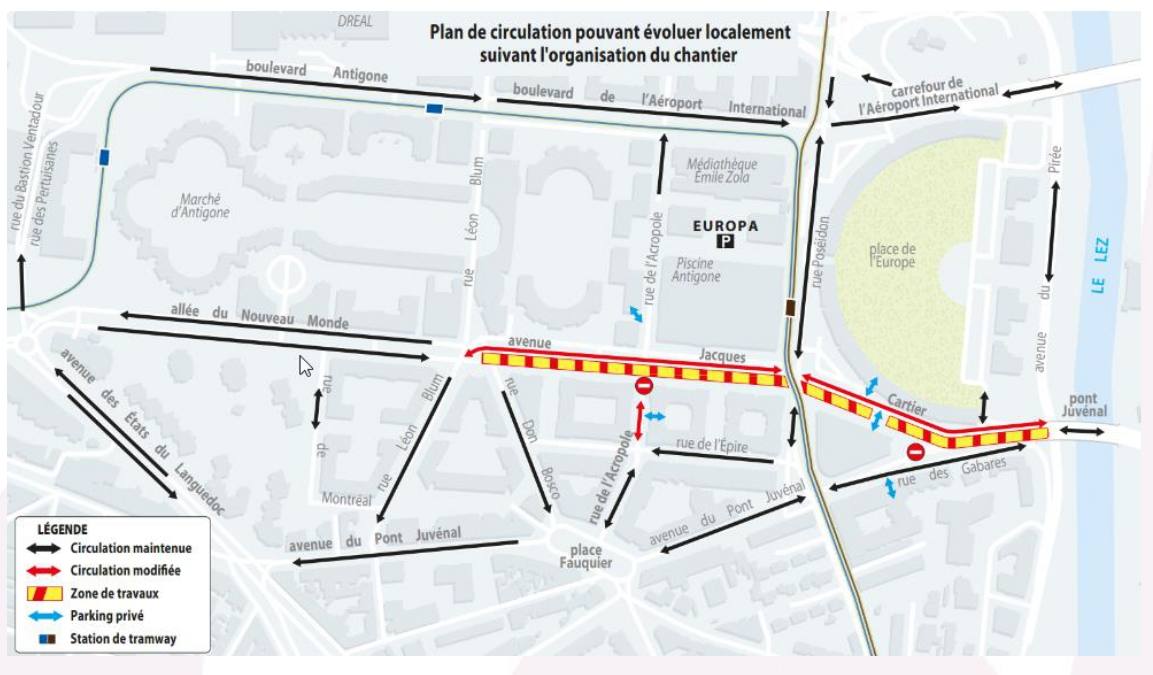 plan des déviation