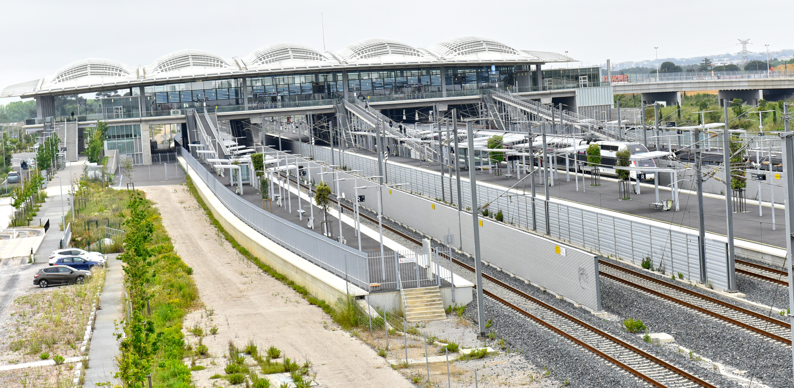 La gare TGV Sud de France sera reliée au centre grâce au prolongement de la ligne 1 du tramway