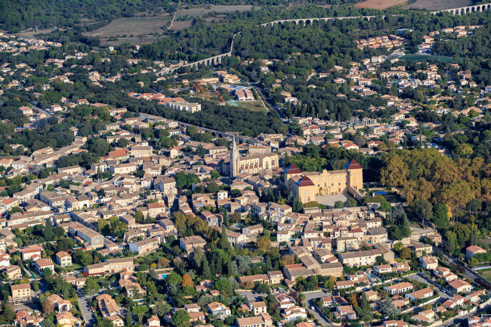 Castries vu du ciel