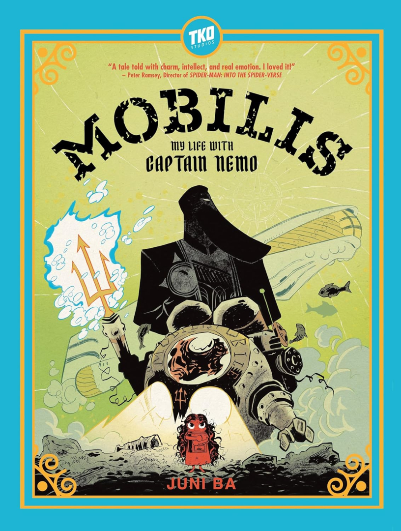 Couverture de Mobilis, ma vie avec le capitaine Nemo, de Juni Ba