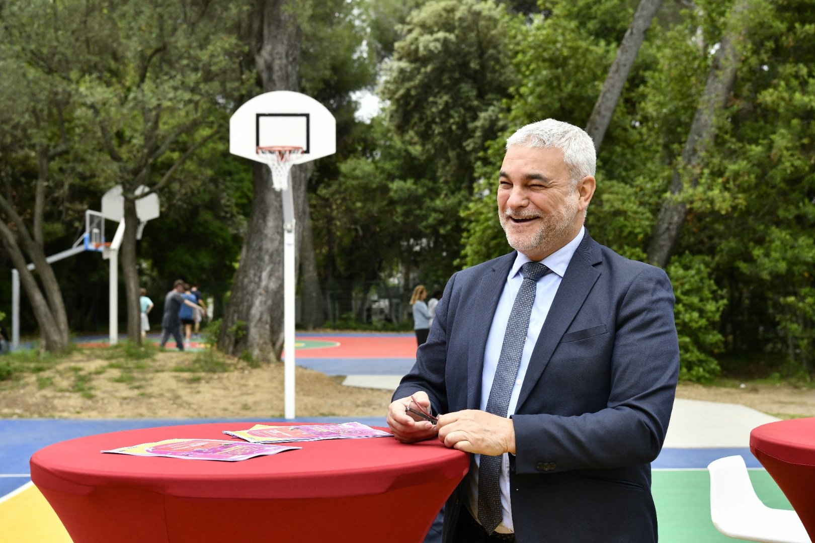 Hervé Martin, adjoint aux Sports de la Ville de Montpellier, salue le dynamisme du tissu associatif sportif montpelliérain.