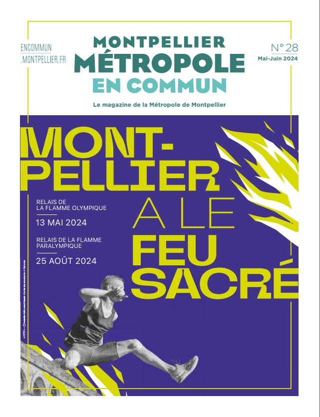 La Une du magazine Montpellier Métropole en commun de mai-juin 2024