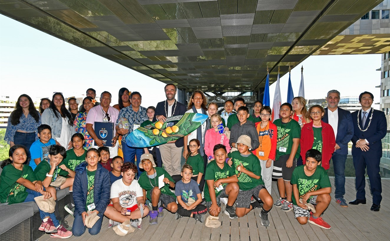 Une importante délégation polynésienne accueillie en vue de la création d'un FISE Tahiti