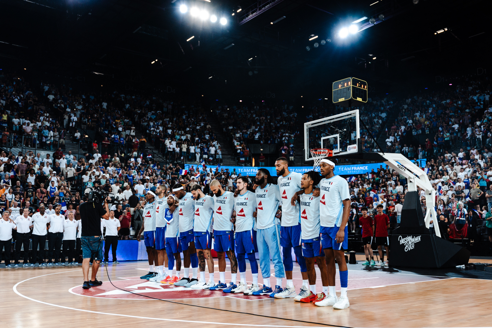L'équipe de France de basket