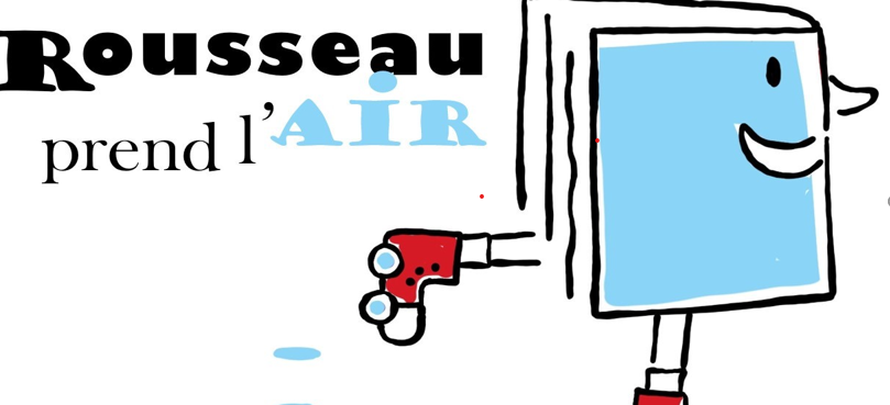 Rousseau prend l'air