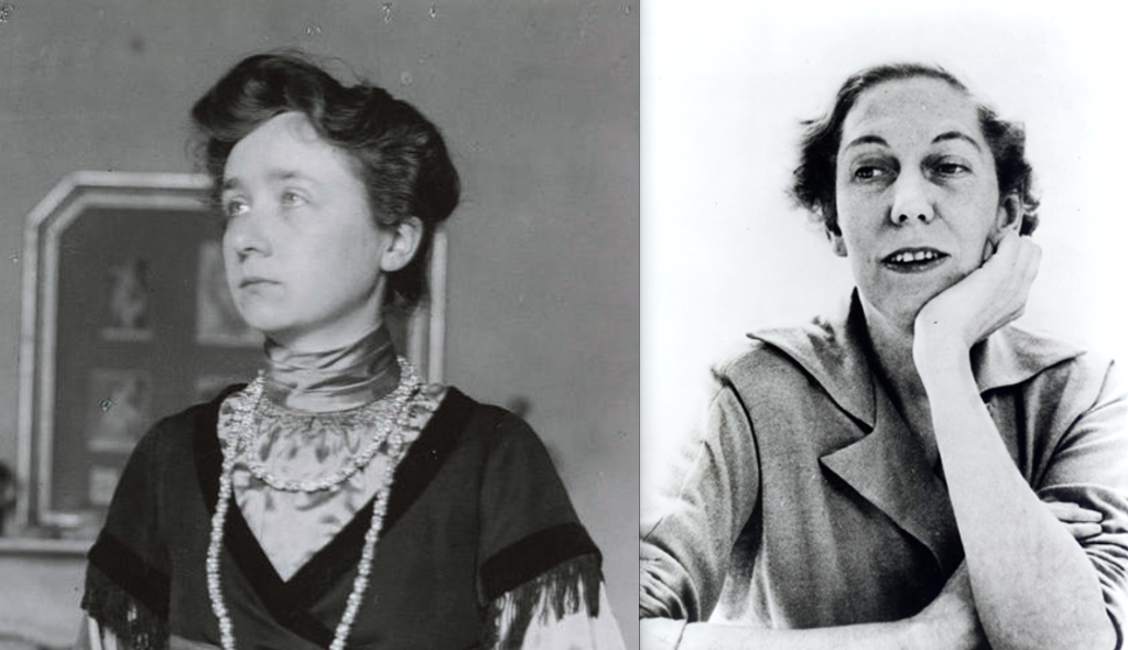 Portraits de Gabrielle Münter et d'Eudora Welty
