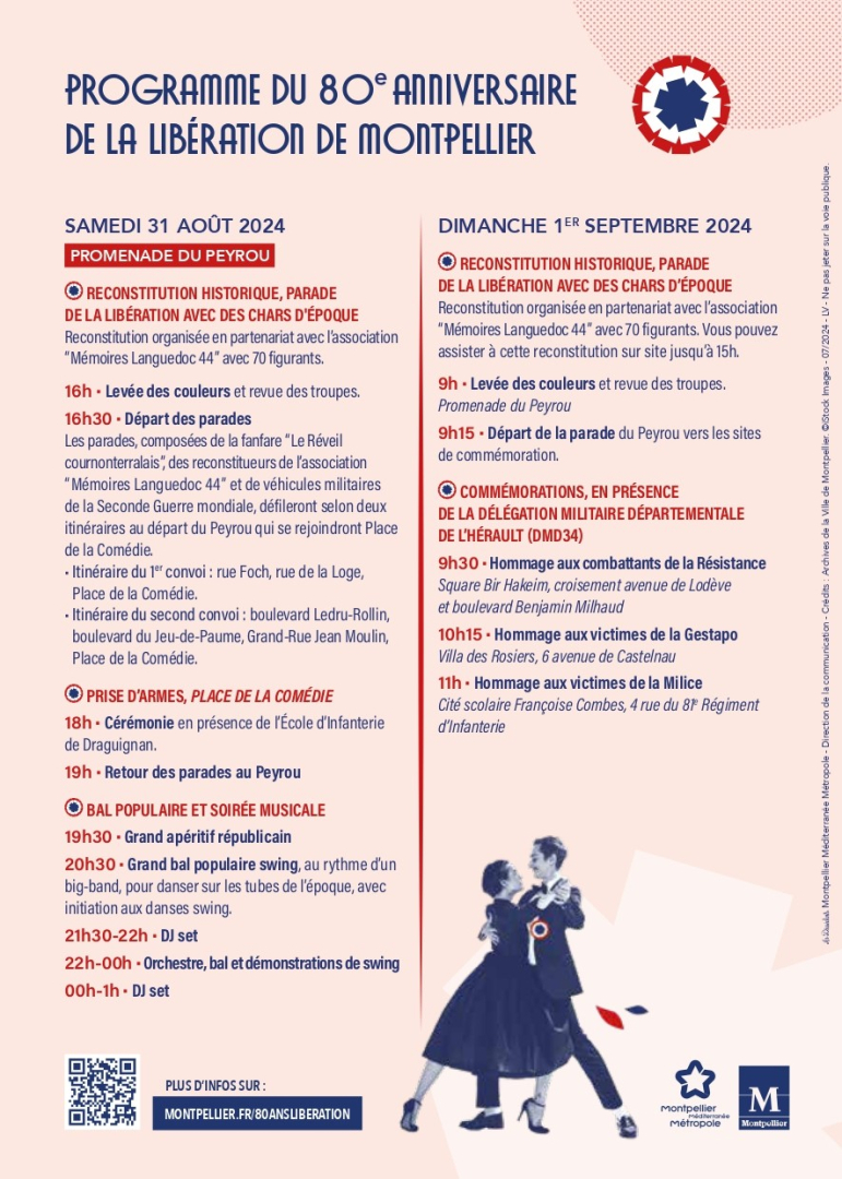 Le programme complet du week-end de commémorations 