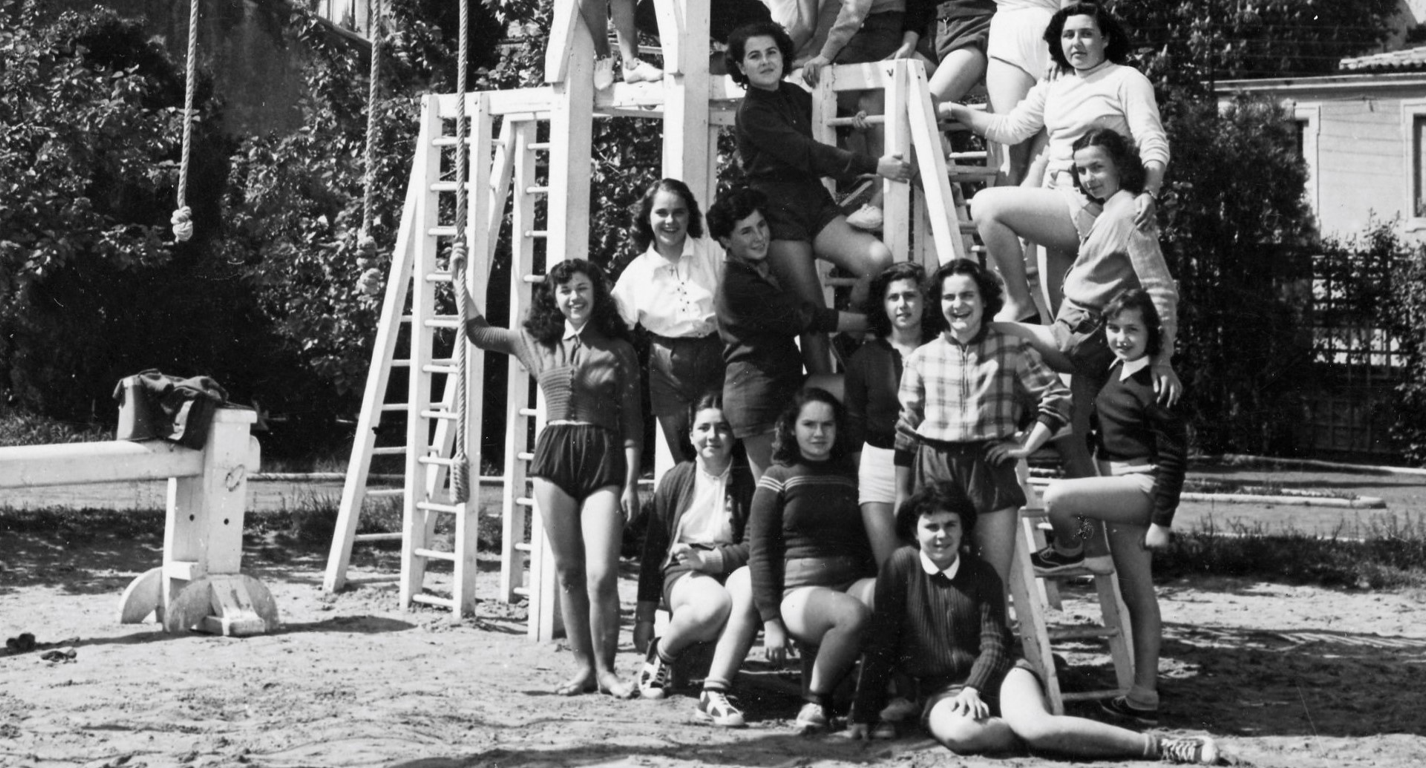 L'échelle à cordes au collège Legouvé