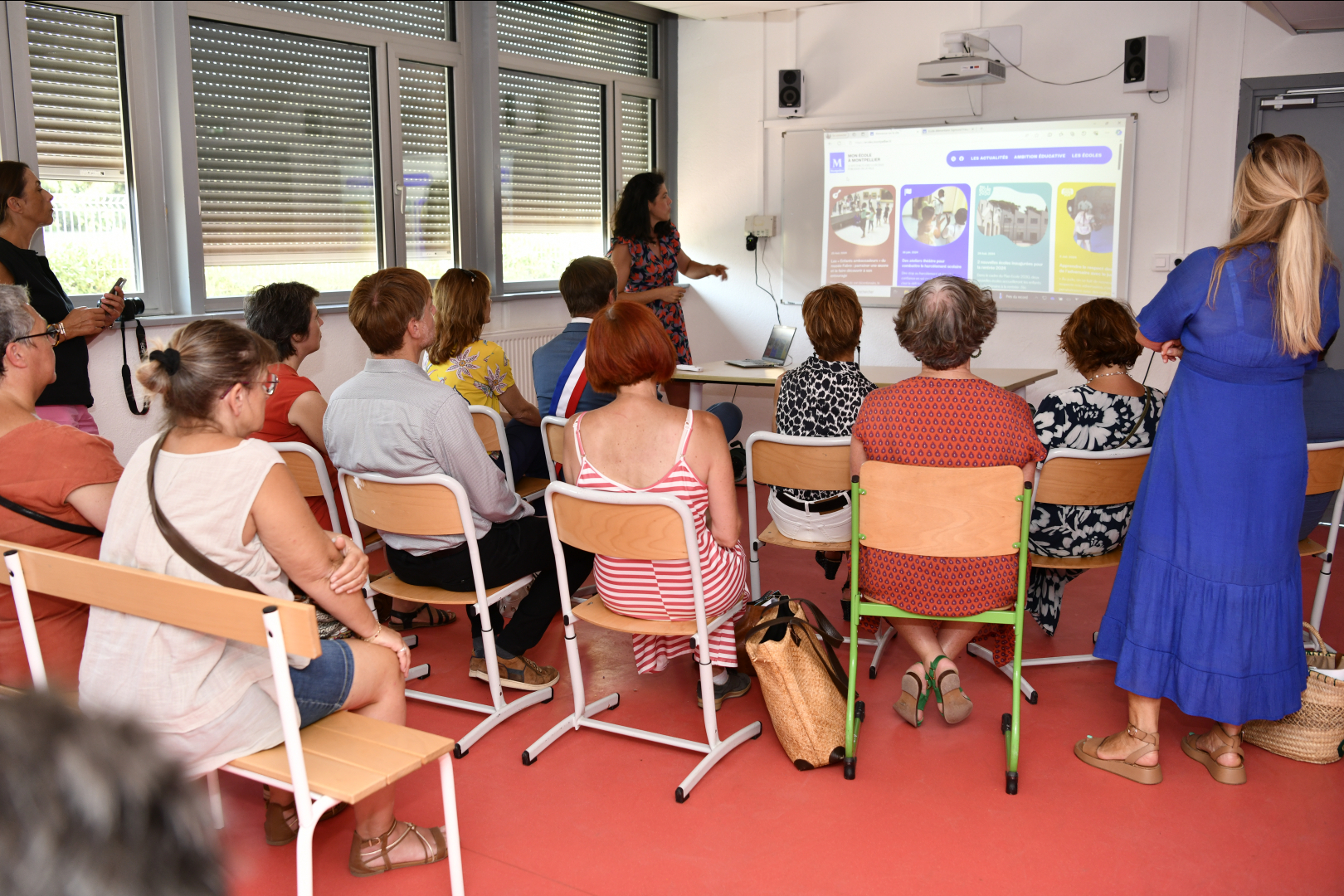 présentation du site internet des écoles publiques