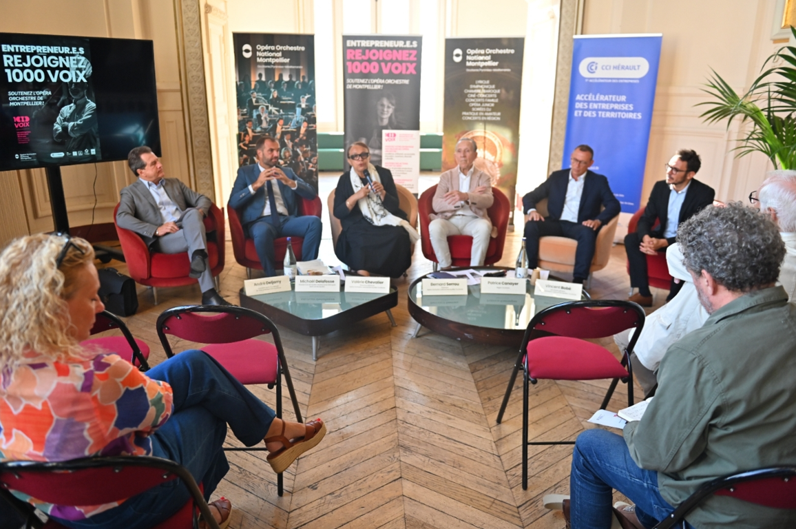 Lancement de la campagne 1000 voix à l'opéra de Montpellier