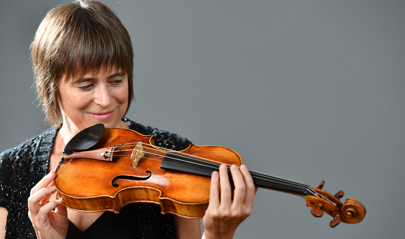 Dorota Anderszewska et son violon