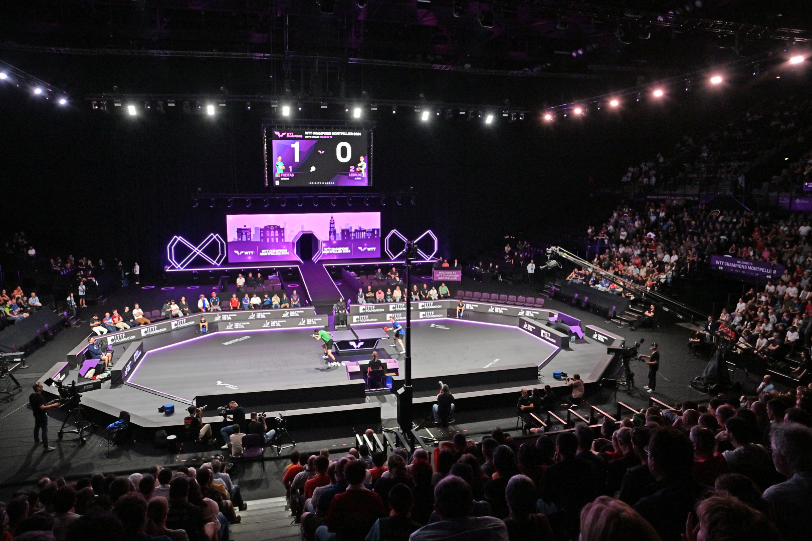 La Sud de France Arena accueille le premier WTT Champions organisé en France