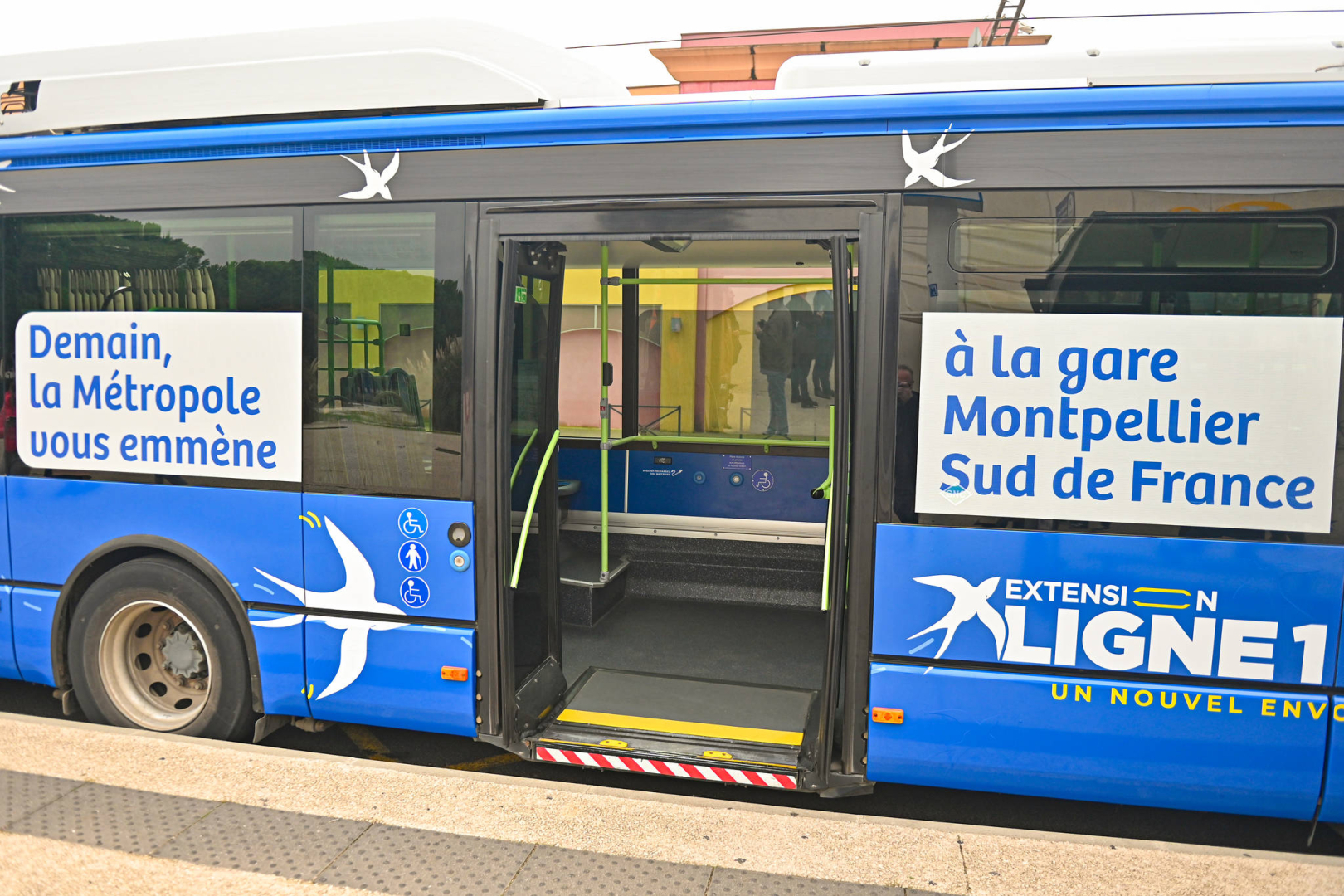 En 2023, la navette Gare Sud de France de TaM a transporté plus de 290 000 voyageurs. Une fréquentation qui a doublé depuis sa mise en service en 2019