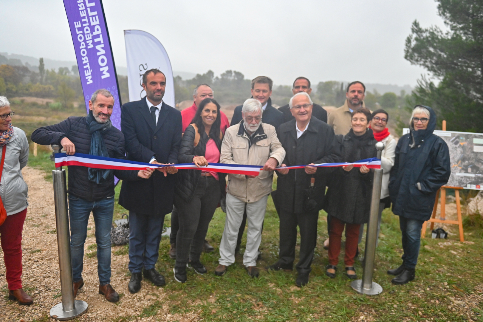 Coupure inaugurale du ruban