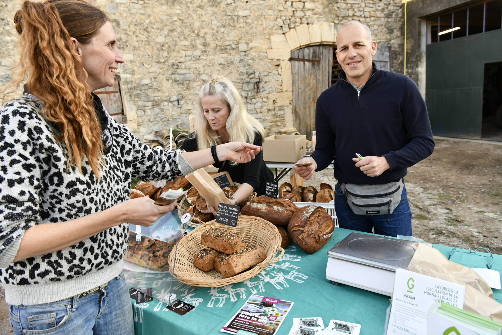 Paiement en Graines