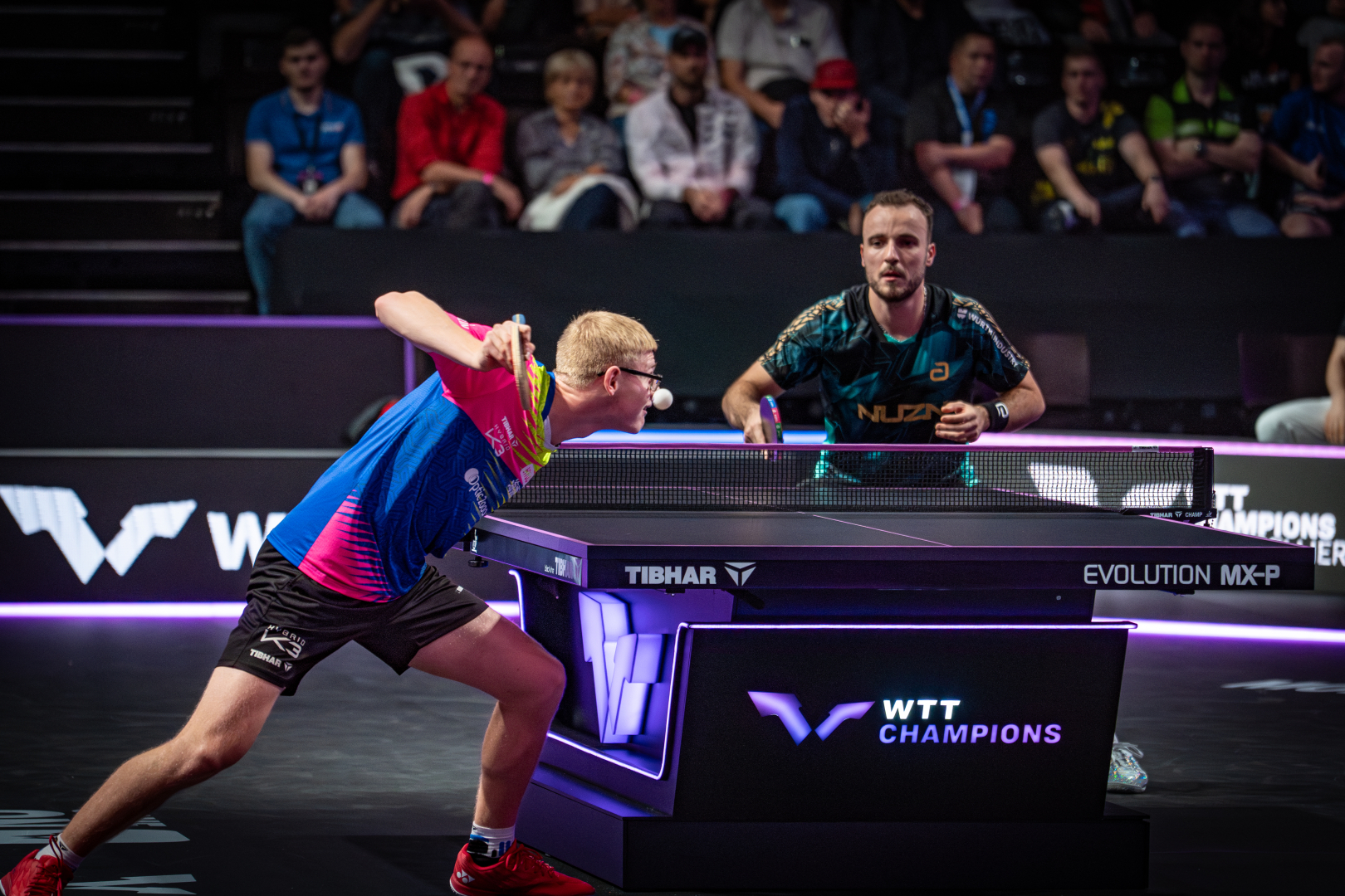 Félix Lebrun avait battu son compatriote Simon Gauzy au premier tour 