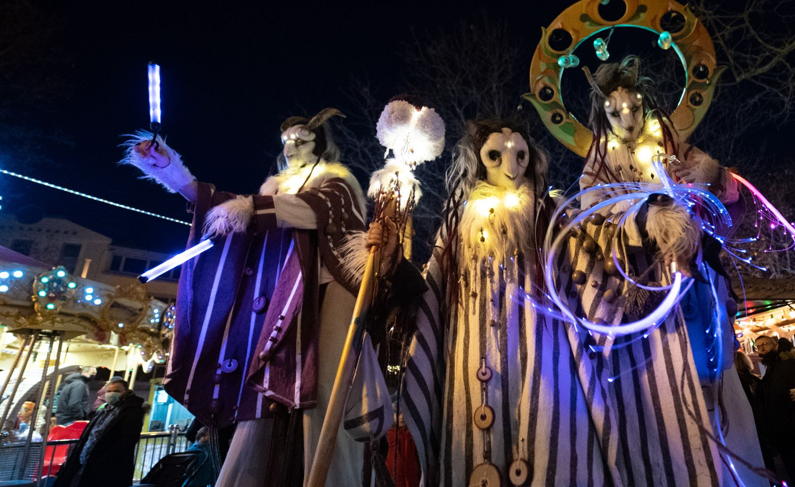 Les créatures de la Cie Vaporium à Prades-le-Lez