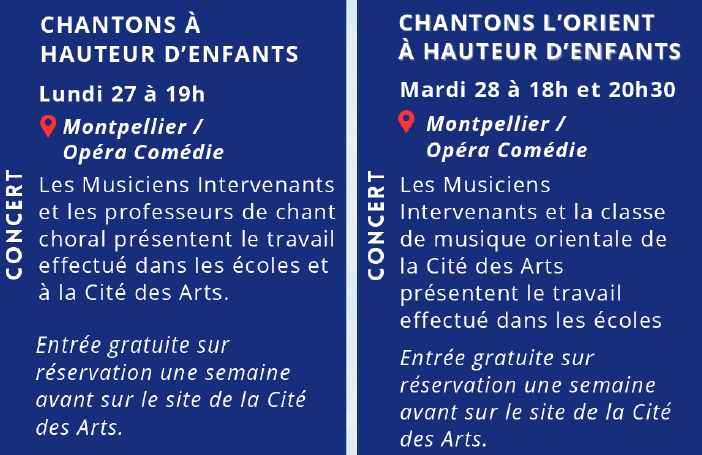 Concerts à hauteur d'enfant