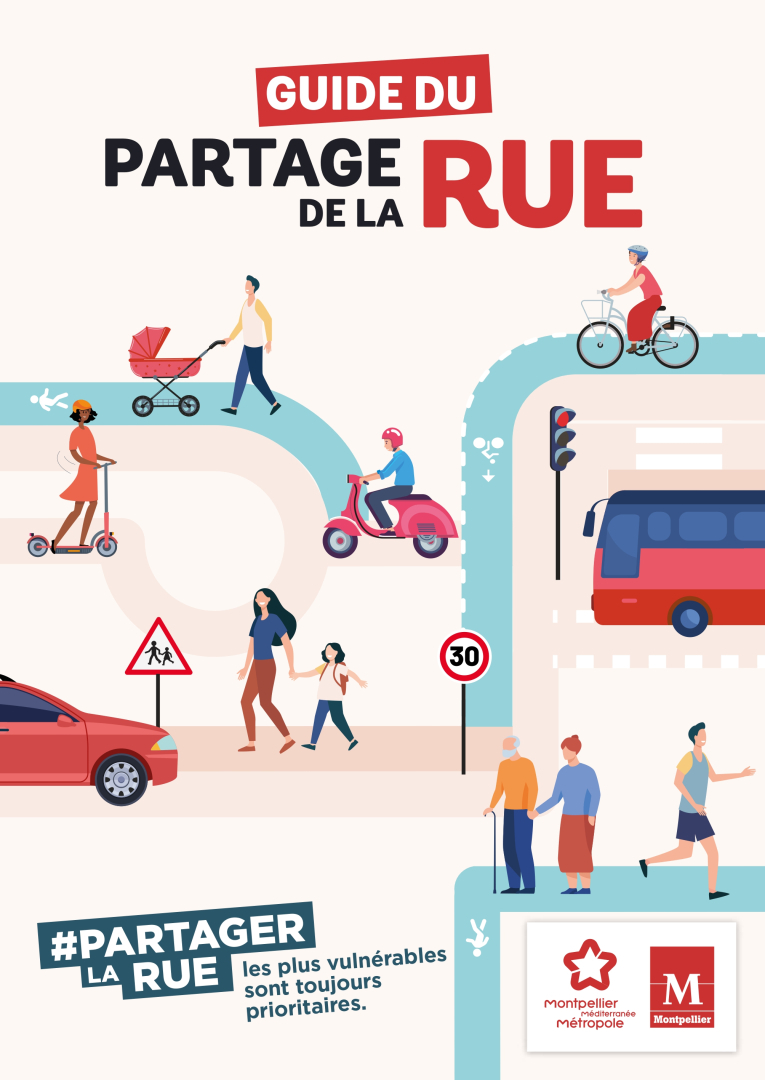 Couverture du guide du partage de la rue 