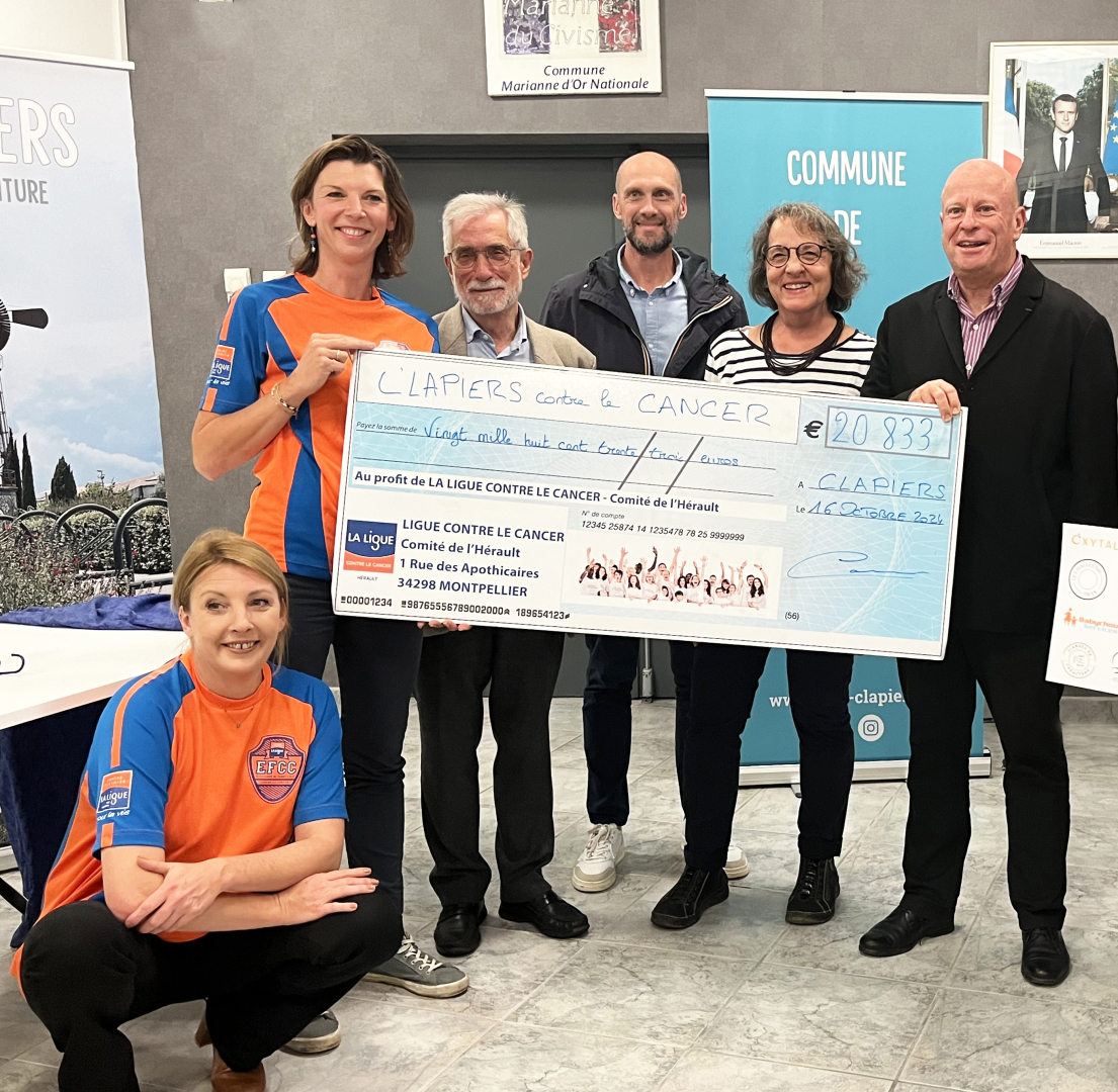 Cheque contre le cancer