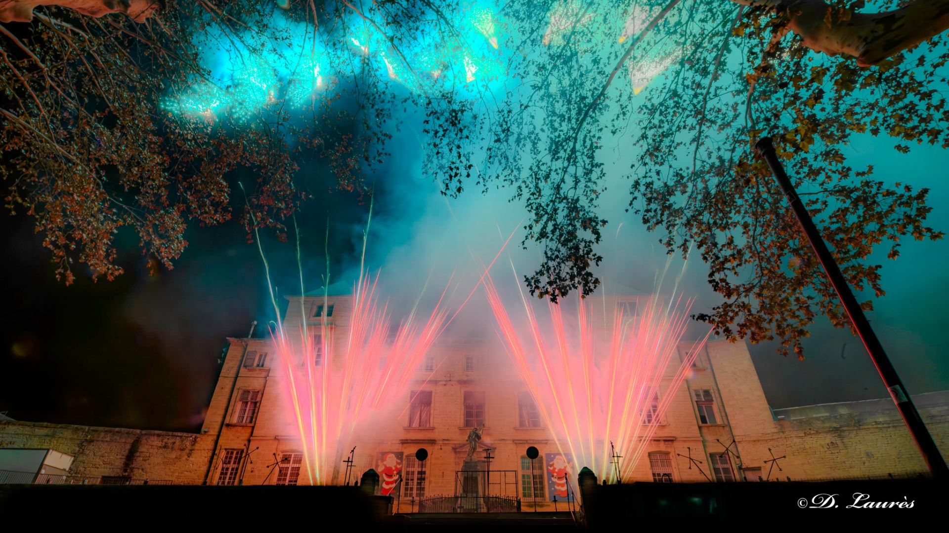 Illumination du château de Turenne à Pignan