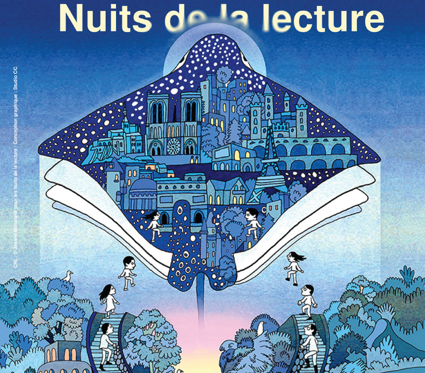 Visuel Nuits de la Lecture