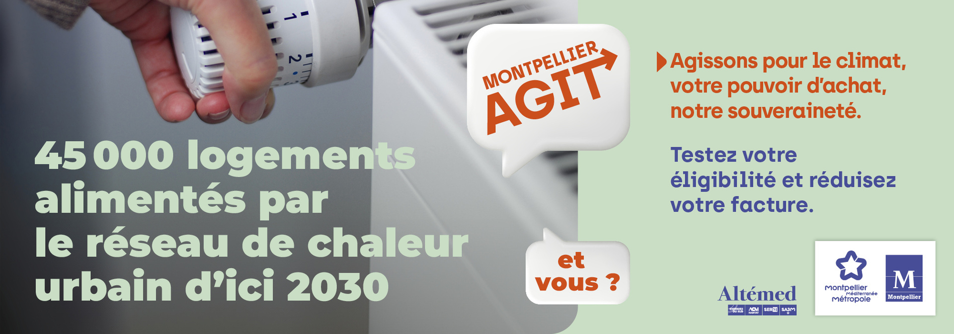 bannière chaleur logements