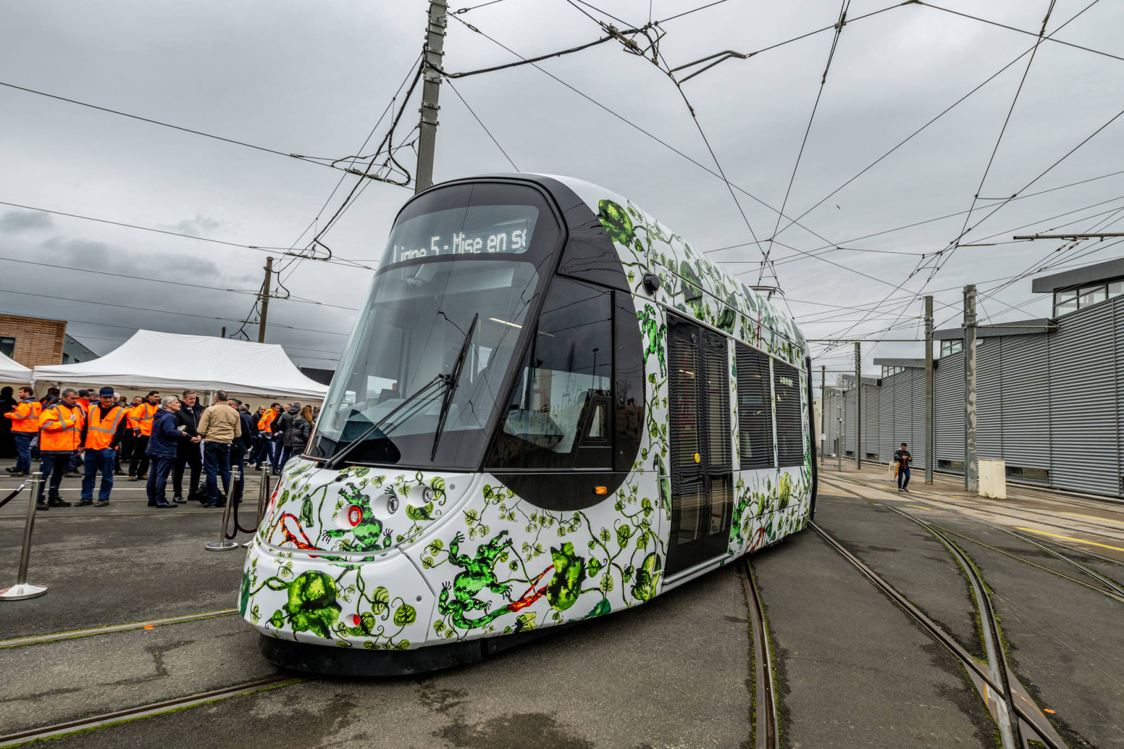 Rame tramway ligne 5 mONTPELLIER