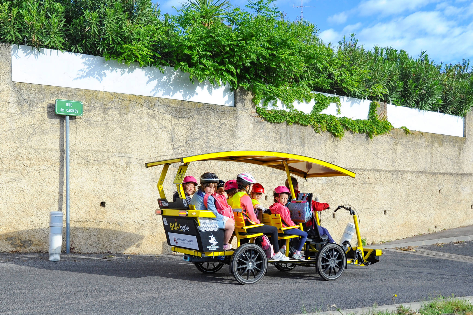 Ouicycle à Saint Georges d'Orques 