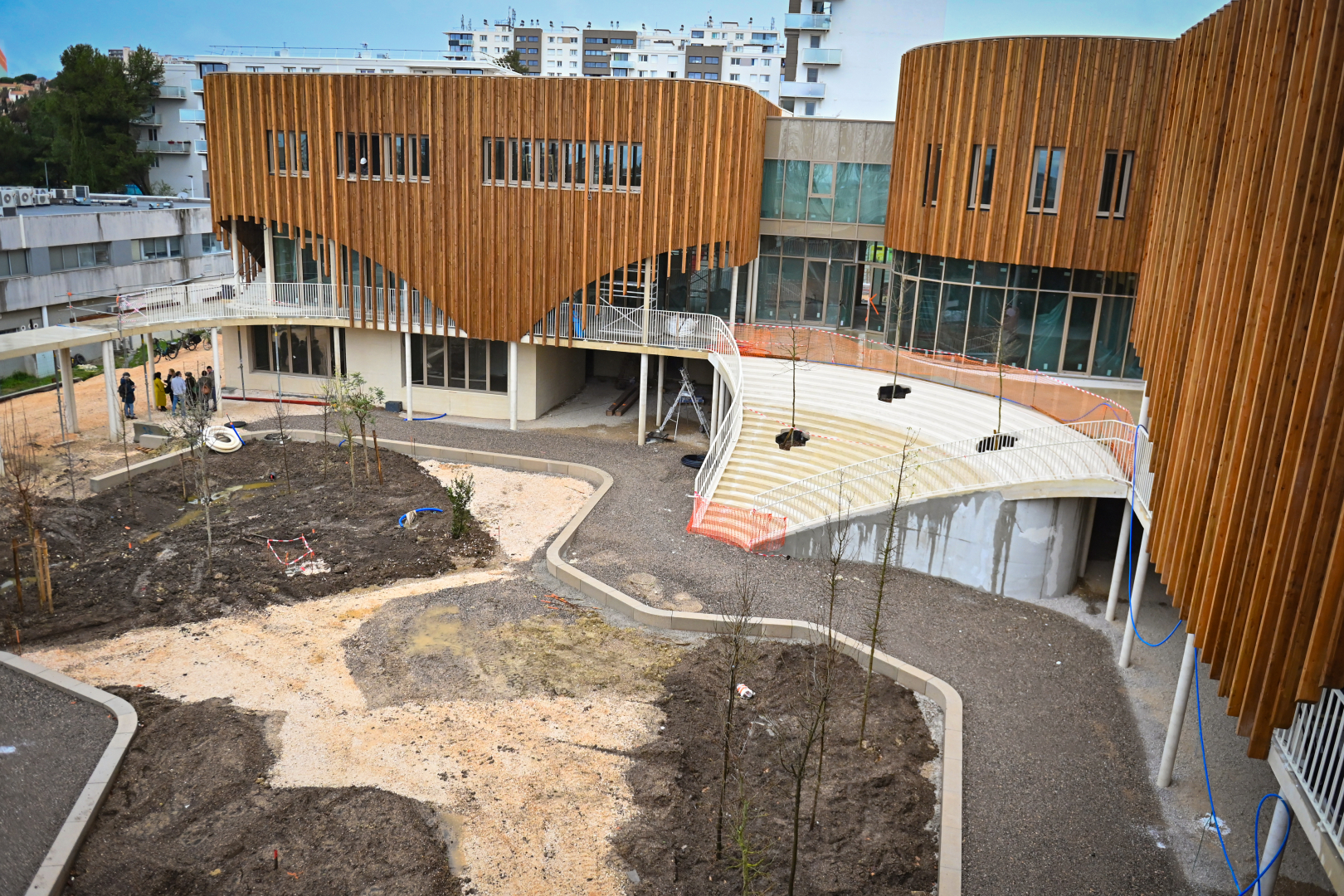 Vue d'ensemble de l'école Hypatie